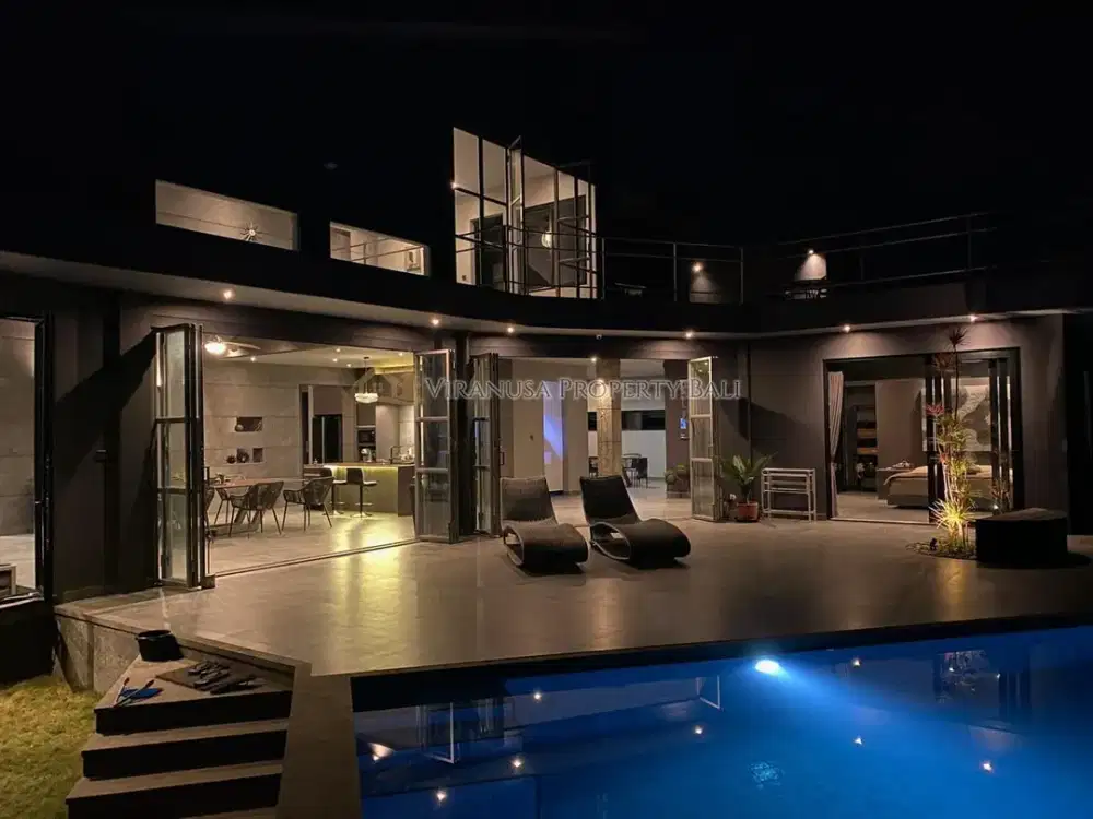Luxury Industrial Villa With Jungle View - Ubud (Mas Area)