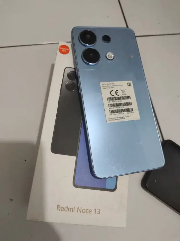 Redmi note 13 128gb full set bekas