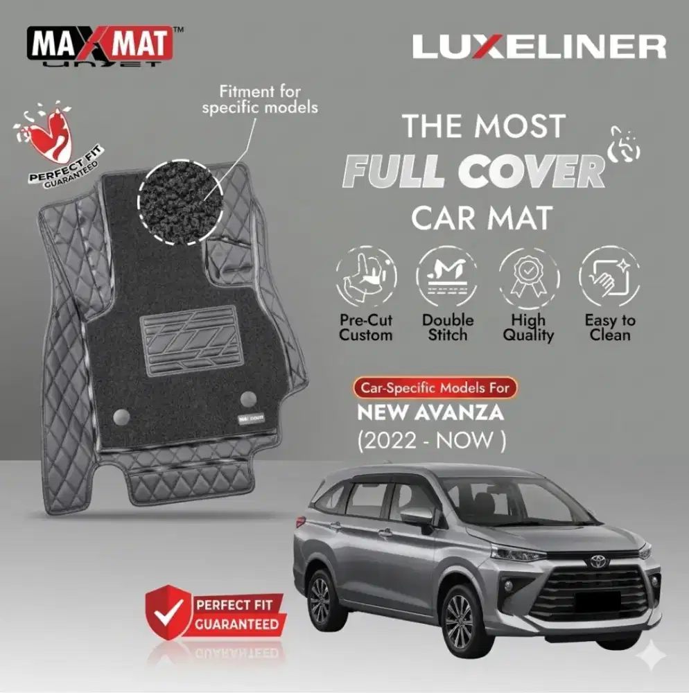 Karpet 7D maxmat OTOPROJECT Avanza/Veloz
