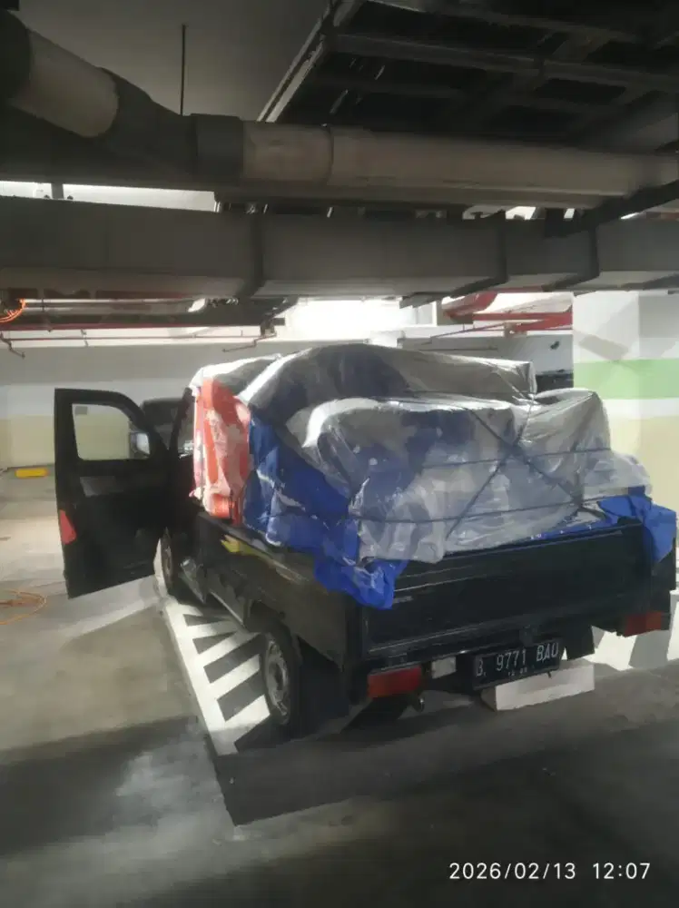 Jasa angkut pindah barang rumah pakai pickup losbak