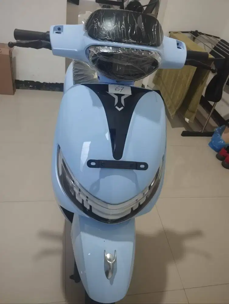 Uwinfly T85 2025 Biru Muda Baru Gress 100% KM 3 Hadiah