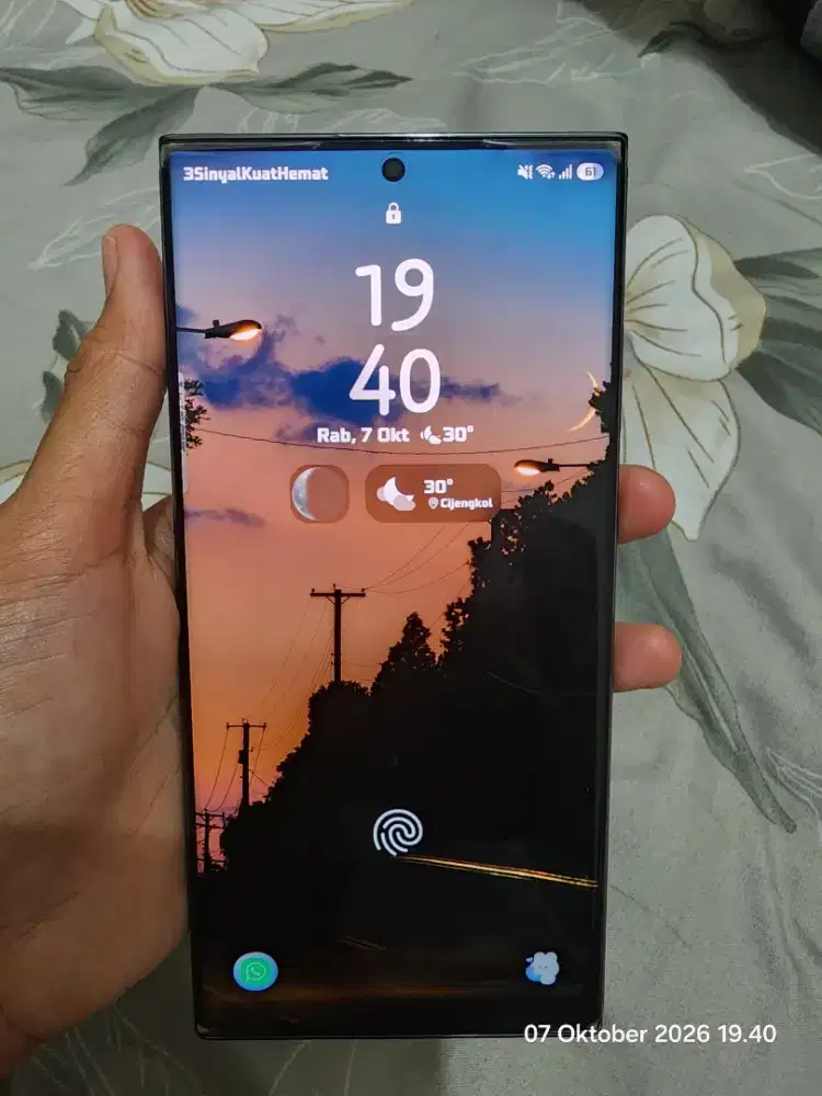 Di jual hp samsung s23 ultra 12/512 Gb second