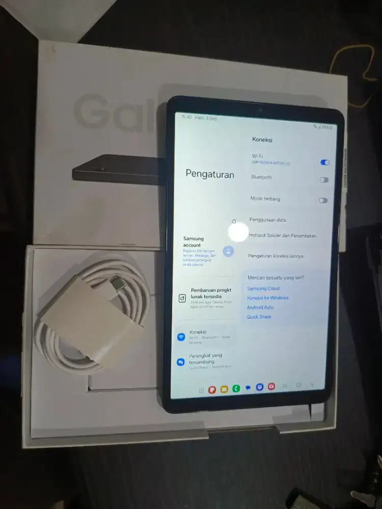 Samsung Tab A9 4G (Mulus, harga pass)