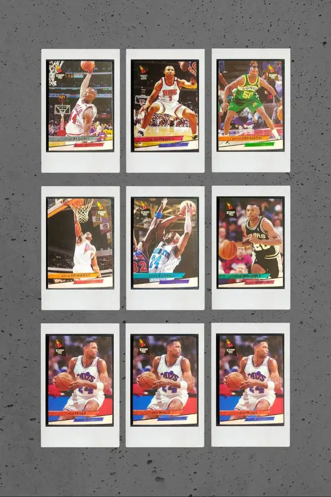 kartu basketball 1ST ROOKIE AGENT category pemain B