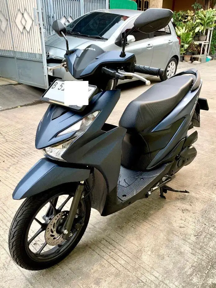 KM 2.100 Honda BeAT 2026 Maret Deluxe Smart Key ISS
