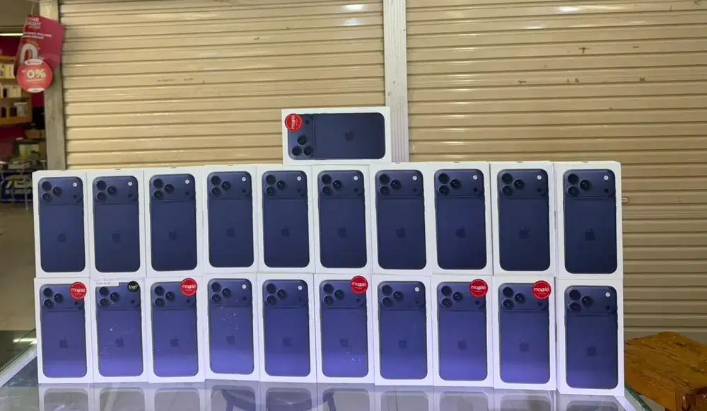 Iphone 17 promax 256gb New Resmi iBox,Dgmap,GDN ( blibli )