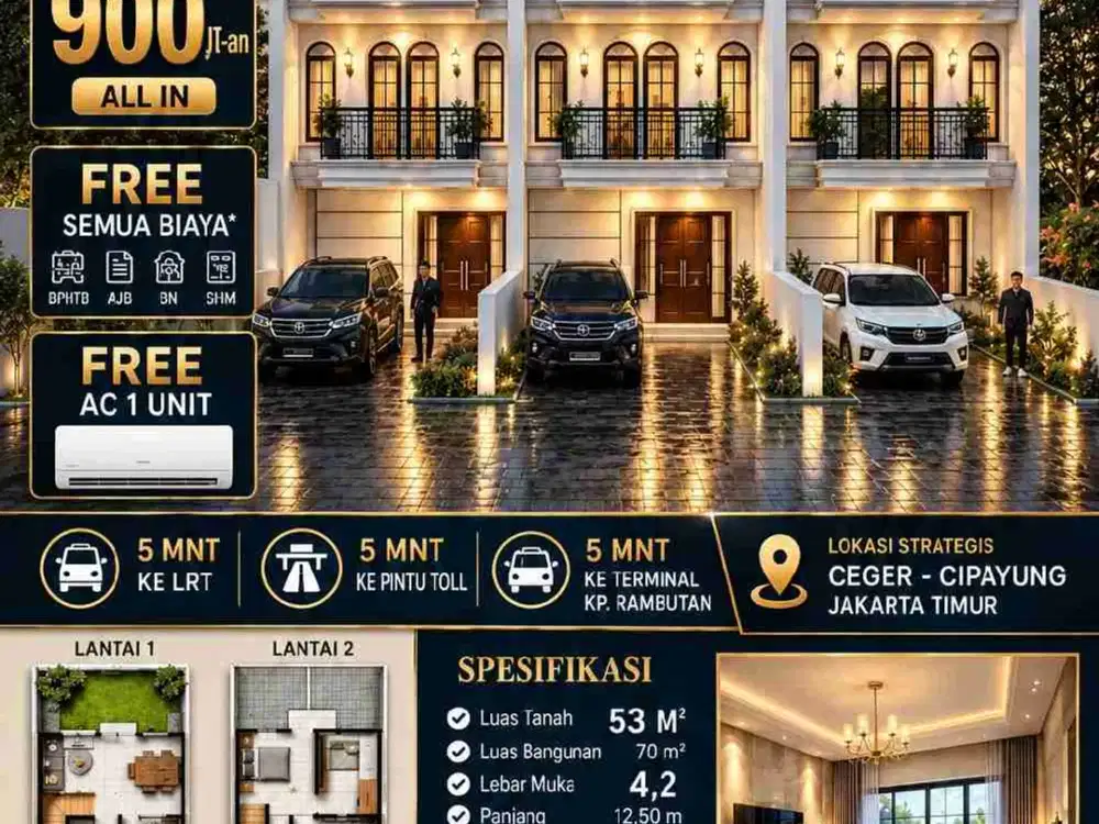 TOWN HOUSE PREMIUM CEGER 900 JT-AN