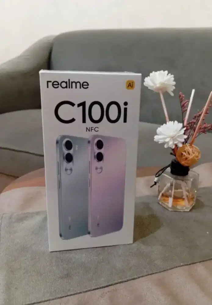 Realme C100i ram 6 128gb dusk gray