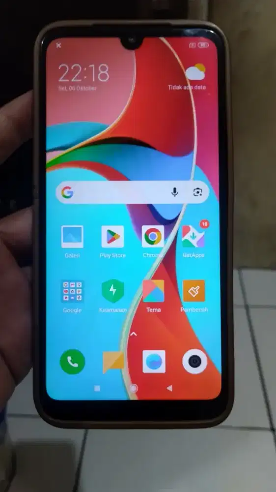 Xiaomi redmi 7 4G 3/32 layar 6.2 inchi normal