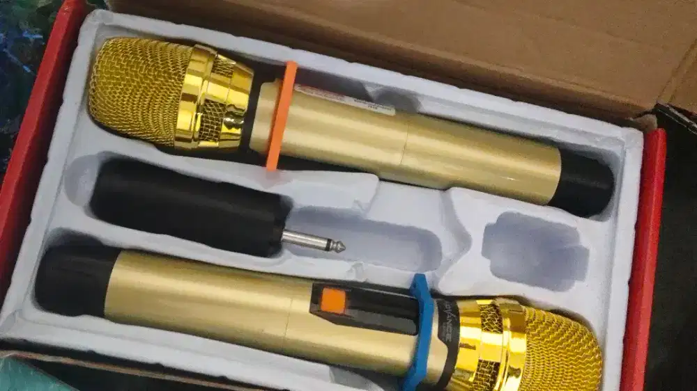 Speaker dan mic wireless