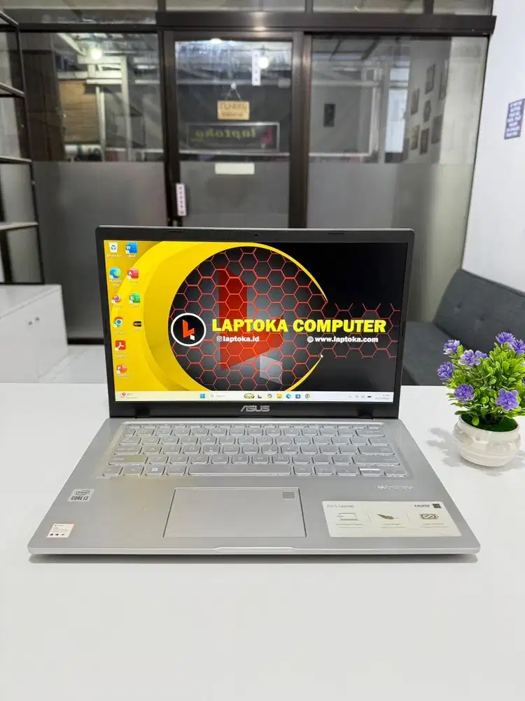 Di jual laptop asus core i3 gen10 ram 8gb ssd 512gb