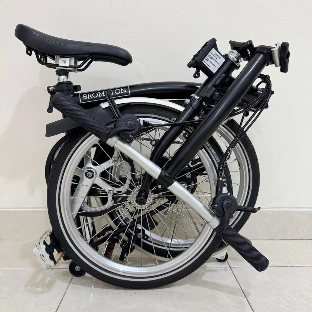 BROMPTON S6L BLACK 2020 - LIKE NEW