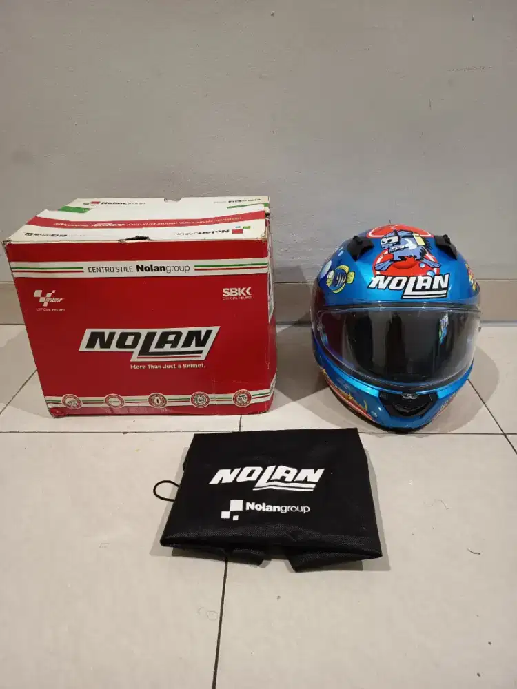 Helm Nolan N606 Marco Melandri size XL fit to L
