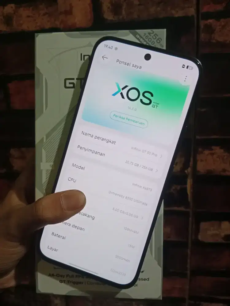 INFINIX GT 30 PRO RAM 8/256
