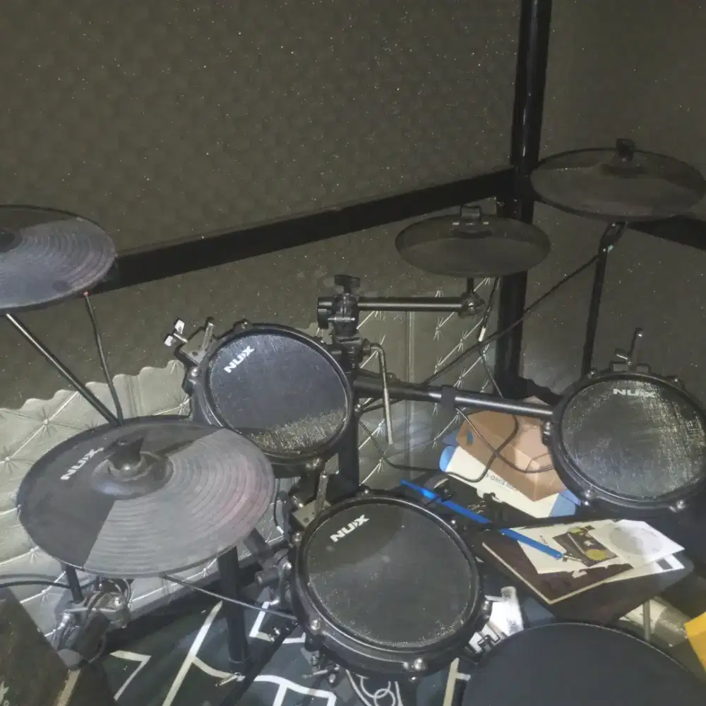 Nux DM110 Full Set + Extra Set Siap Recording