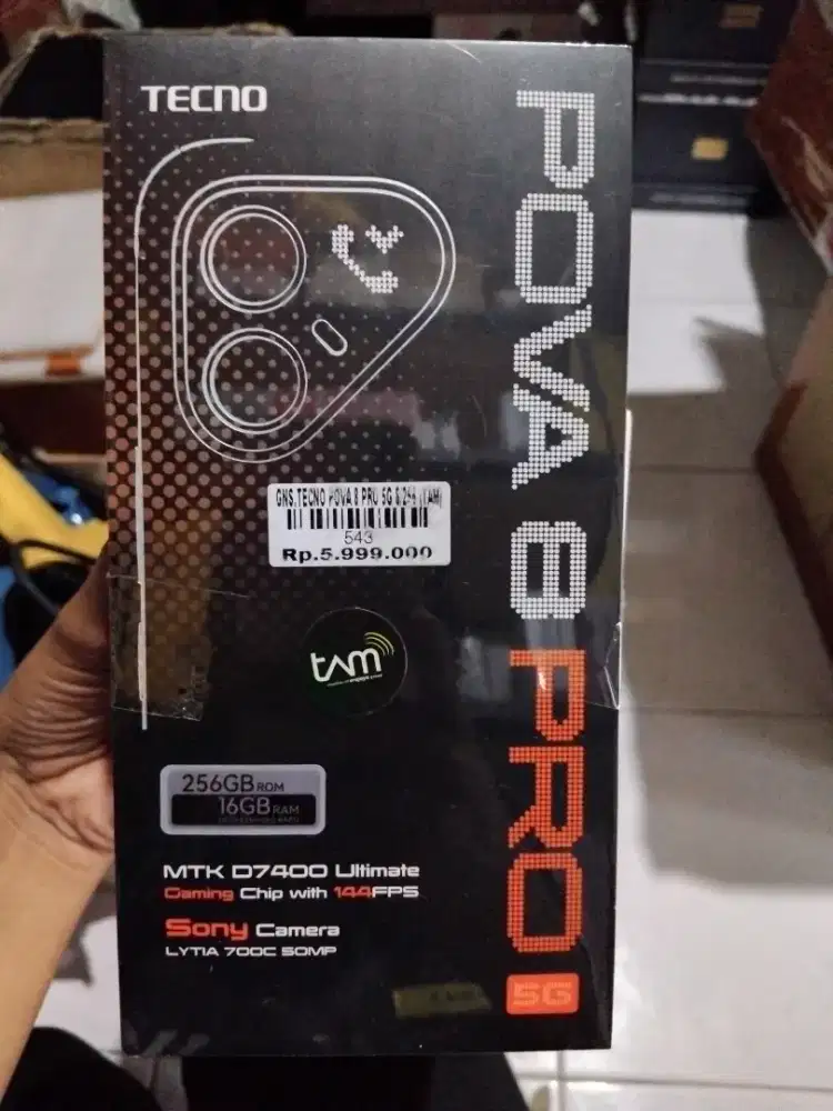 TECNO POVA 8 PRO 5G 8/256 ATLANTIS DAHSYAT