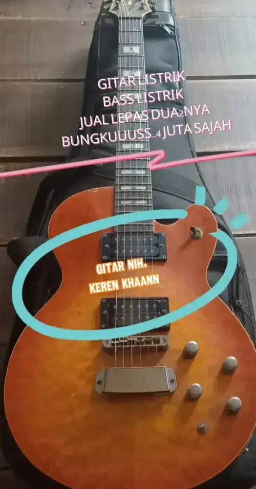 GITAR DAN BASS LISTRIK ..nego
