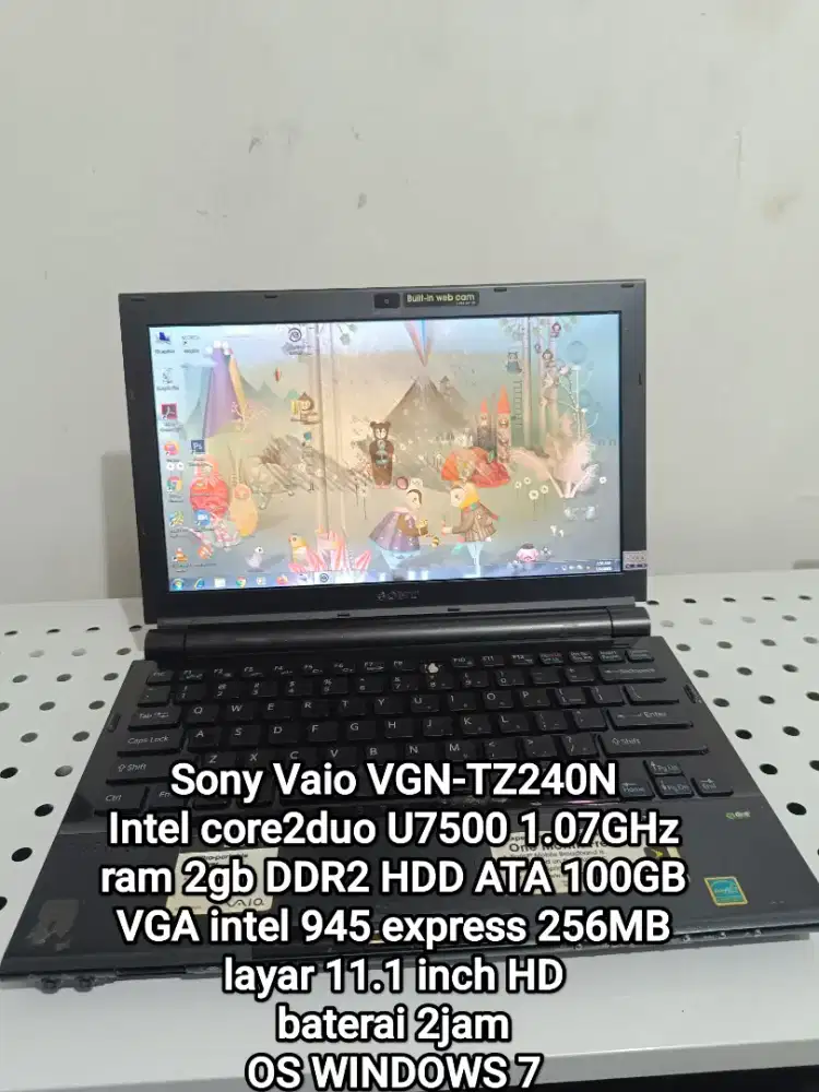 Sony Vaio vgn-tz240n core 2 duo