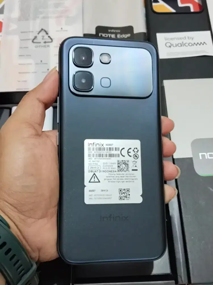 Infinix Note Edge 5G ram 8/256 fullset ori mulus no minus bergaransi