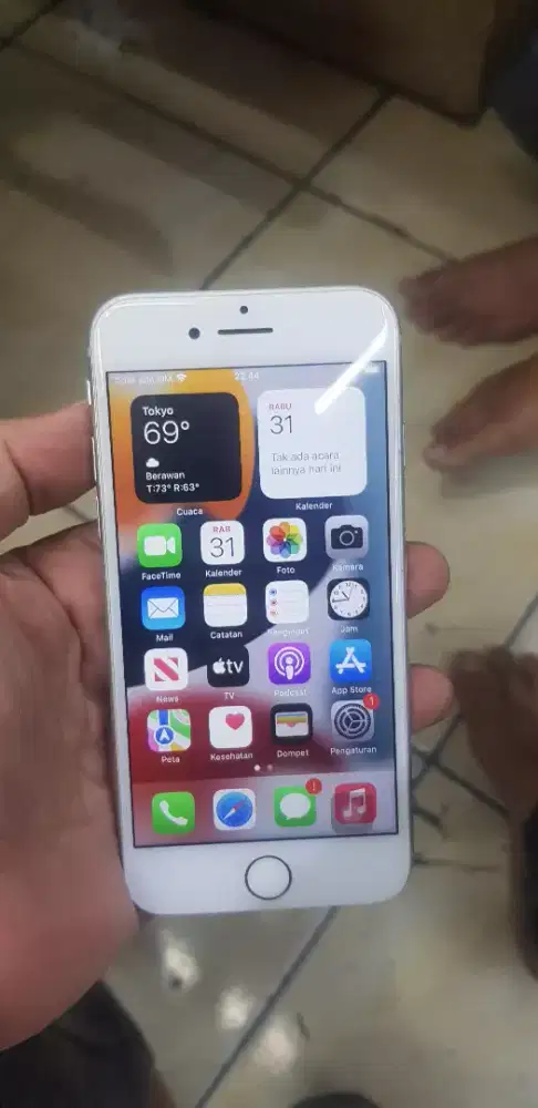 iphone 7 256gb wifi only batangan siap pakai