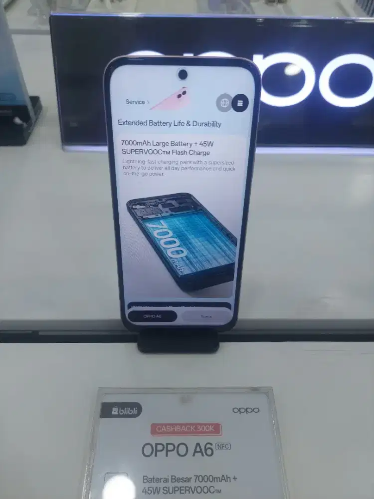 Oppo A6 18 GB + 256 GB