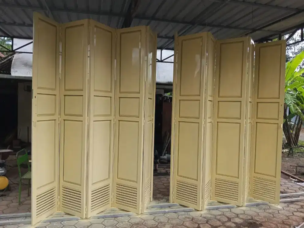Workshop pintu garasi sleding lipat bergaransi terpercaya