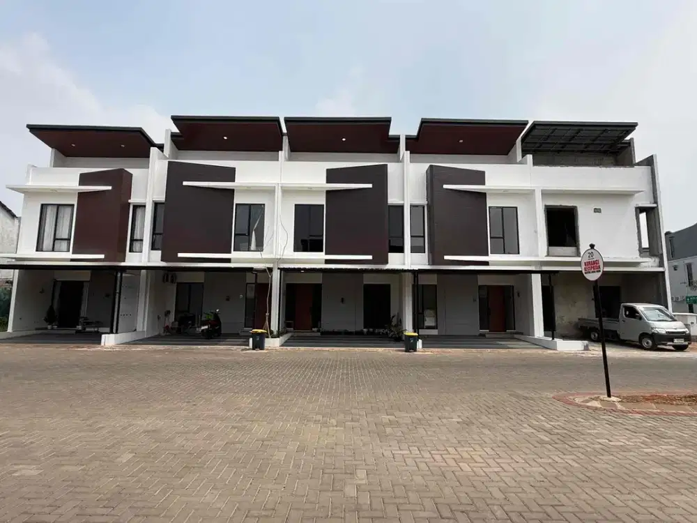Rumah 2 Lantai Rooftop di Bintaro dekat KRL Sudimara