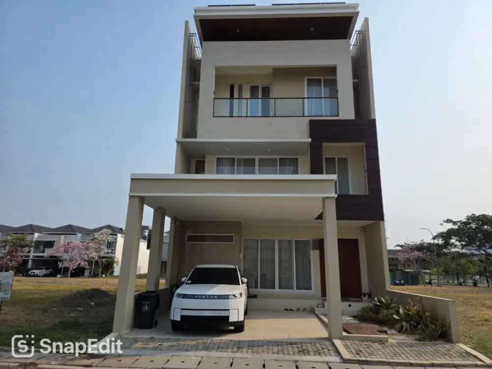 Dijual Rumah Mewah Sonata Lagoon Golf Island Pik, Uk. 8X20, Full Furnished, Hadap Utara, Rp 8.5 M Nego