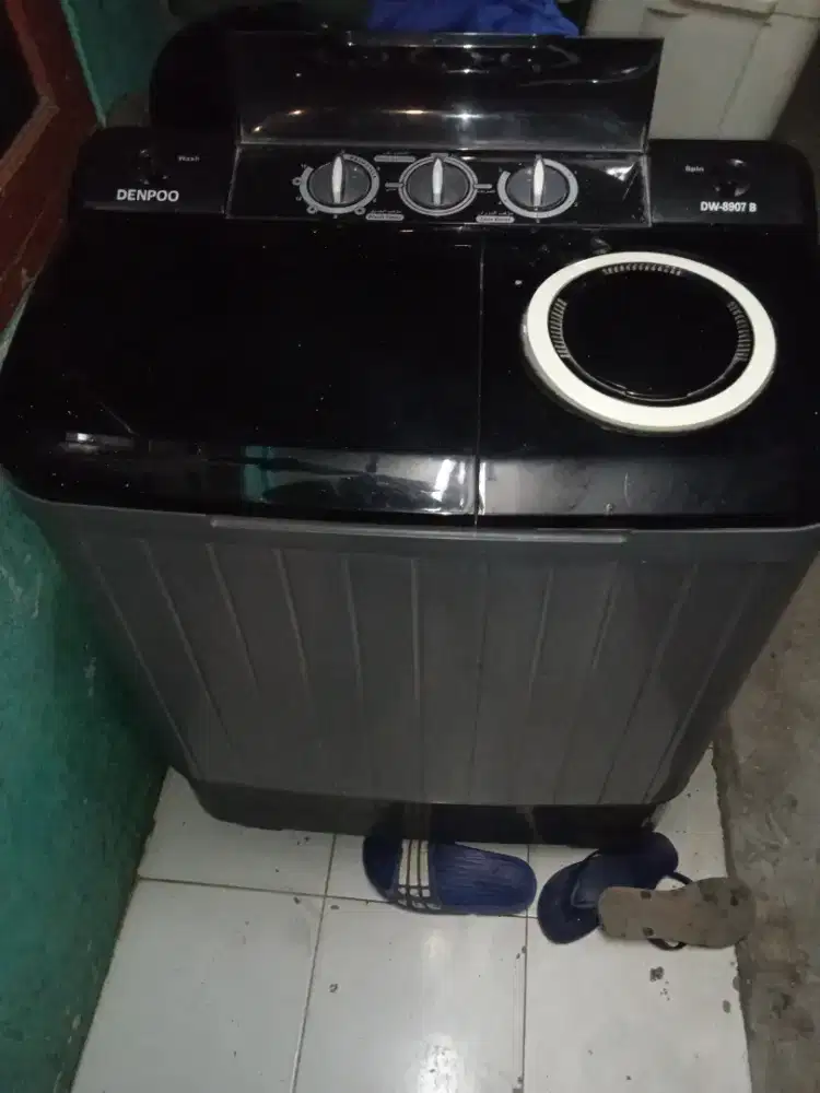 mesin cuci 2 tabung