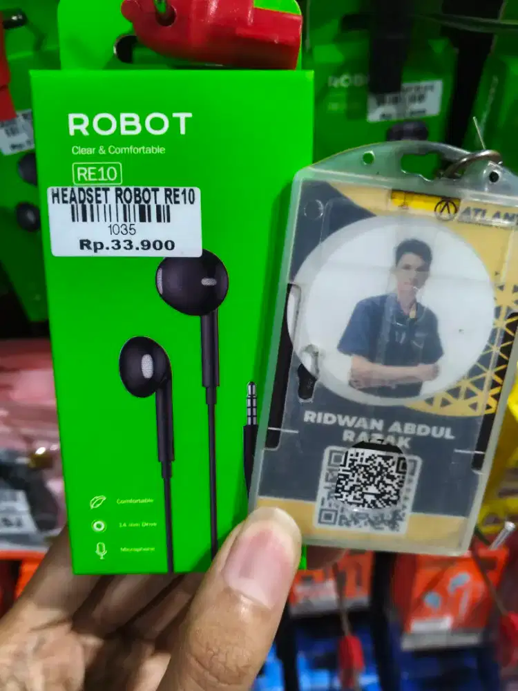 HEADSET ROBOT RE10 | ATLANTIS DAHSYAT