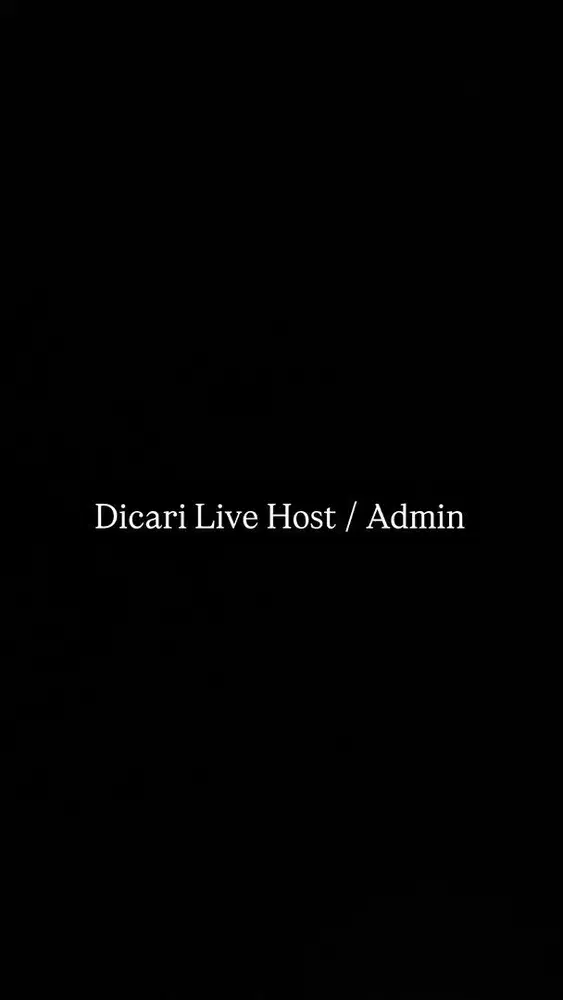 Live host / Admin