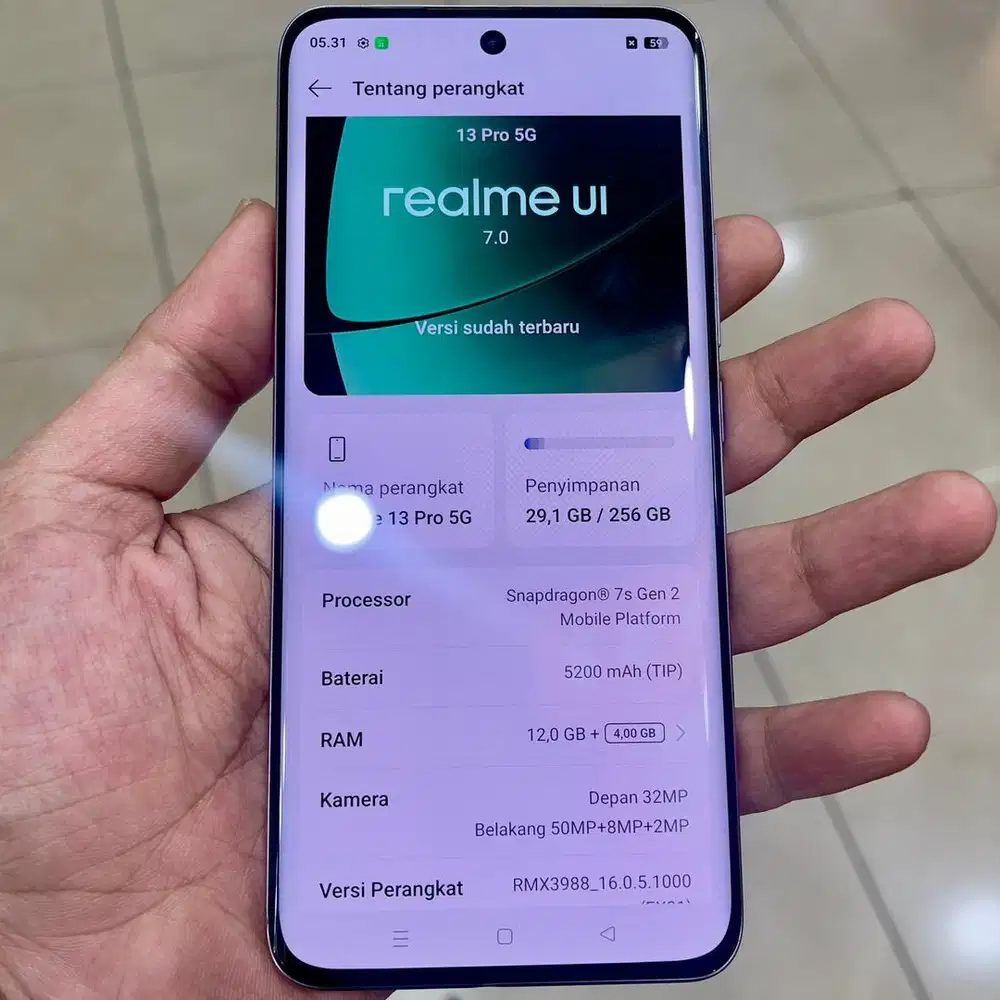 Realme 13 pro ram 12 / 256 resmi fullset original