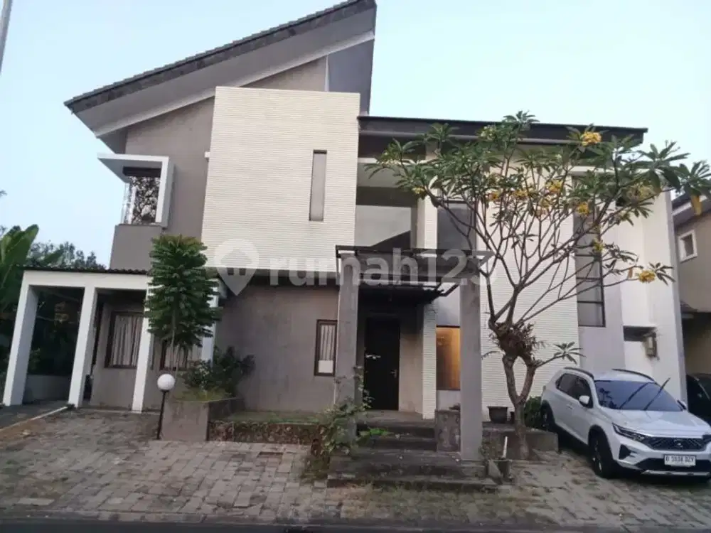 Rumah Cantik di BSD Parkland 2 Lantai 6 KT Siap Huni Lokasi Bagus