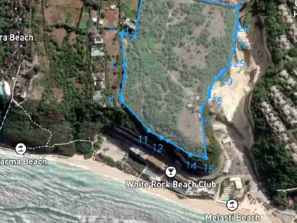 LAND FOR SALE  PRIME CLIFFFRONT SEA VIEW IN UNGASAN DI SEWAKAN LOSS TEBING UNGASAN BALI