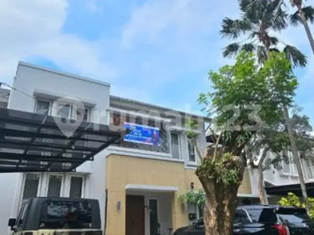 Rumah Mewah di Alam Sutera 2 Lantai Semi Furnish Cantik Siap Huni