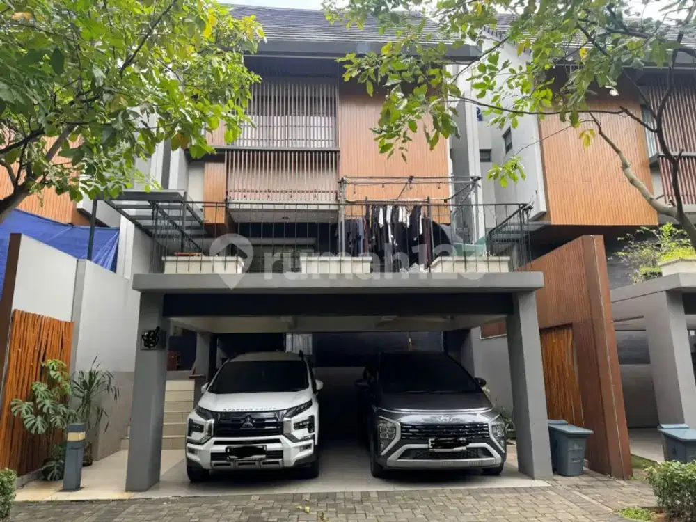 Rumah Cantik di BSD Greenwich 3 Lantai Full Furnish Siap Huni