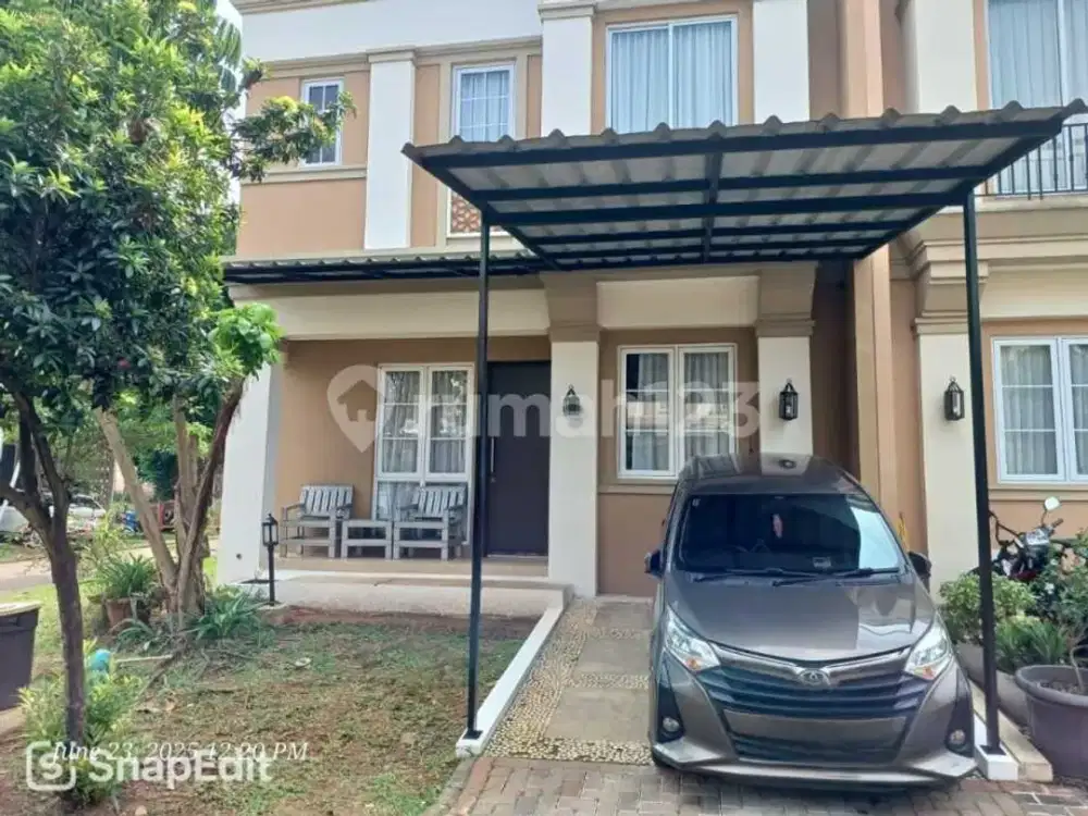 Rumah Cantik Modern di BSD Alegria Park 2 Lantai Rapih Siap Huni
