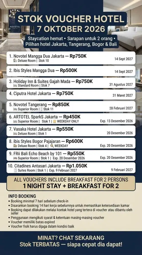 Voucher Hotel Murah
