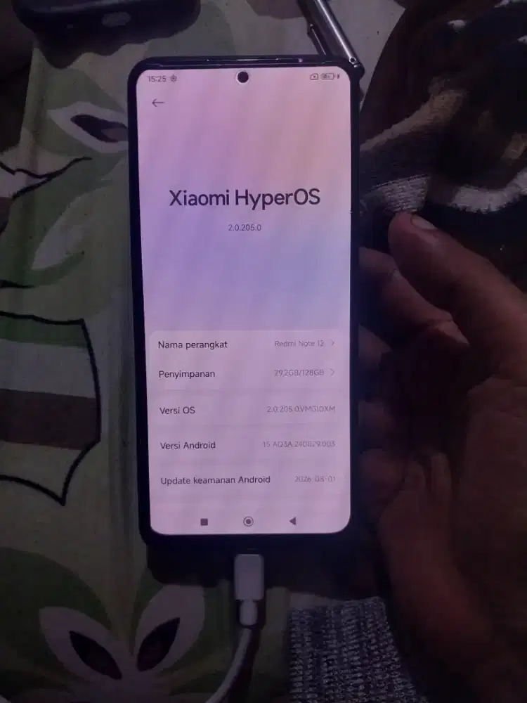 Redmi Note 12 NFC ram 8+8/128 No minus