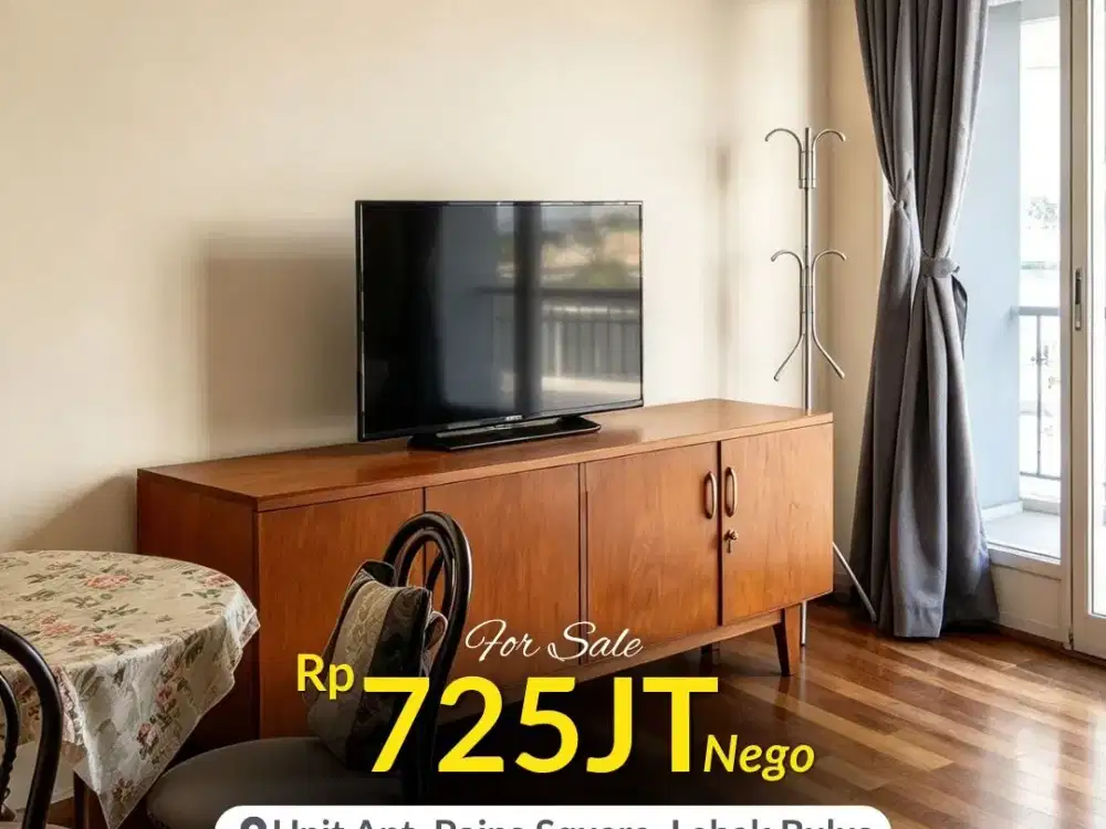 DIJUAL | APARTMENT STUDIO POINS SQUARE LEBAK BULUS