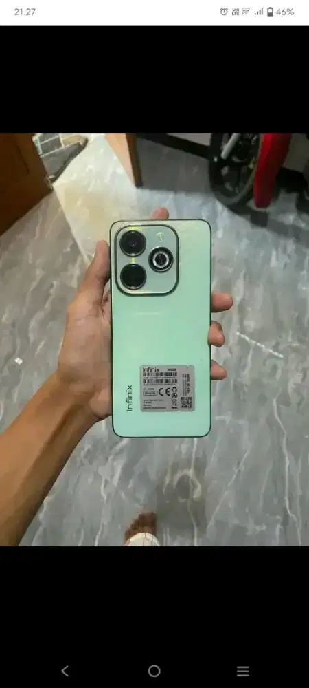 INFINIX HOT 40I 8+8/256 MULUS LECET PAKE 
HP CASAN