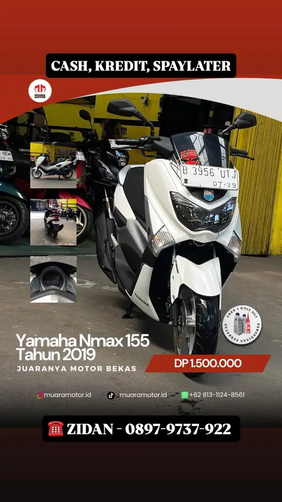 YAMAHA NMAX 155 2019 KM LOW BGT !!!