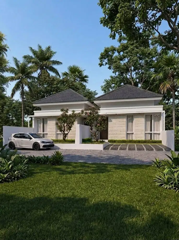 Rumah Modern Minimalis dekat Masjid di Sendangadi