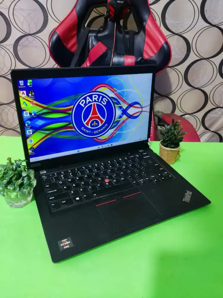 Laptop Sultan ThinkPad X395 Ryzen 7 RAM 8GB Mulus Fingerprint