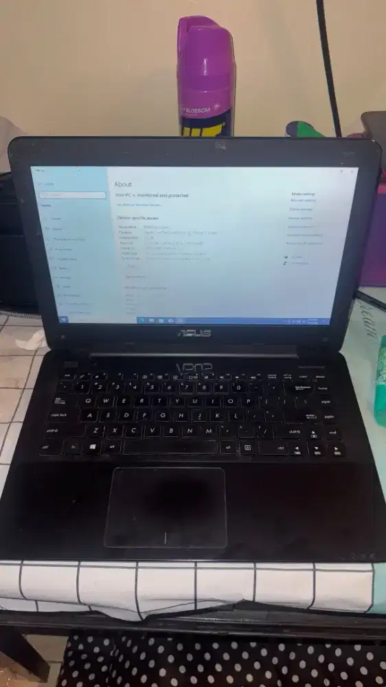 Laptop asus X455