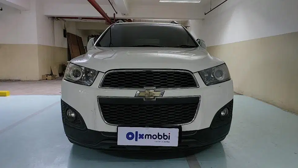 DP MURAH Chevrolet Captiva 2.0 Solar-AT 2015 Putih CSXCB