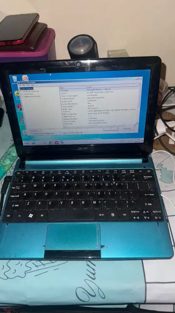 Laptop acer aspire one