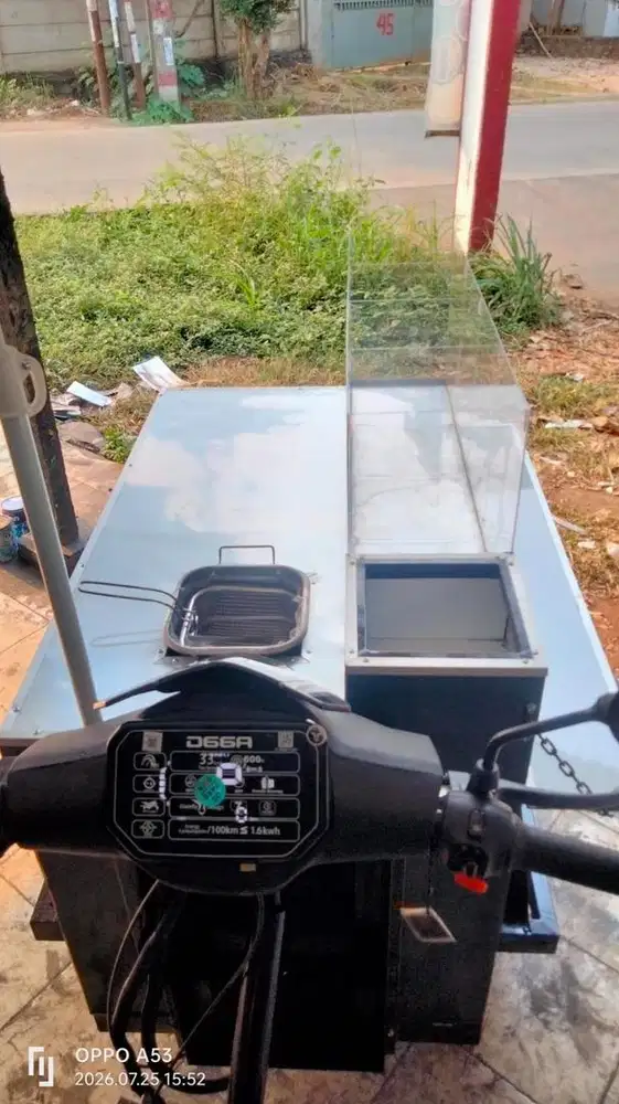 DiJual gerobak motor listrik buat jualan keliling