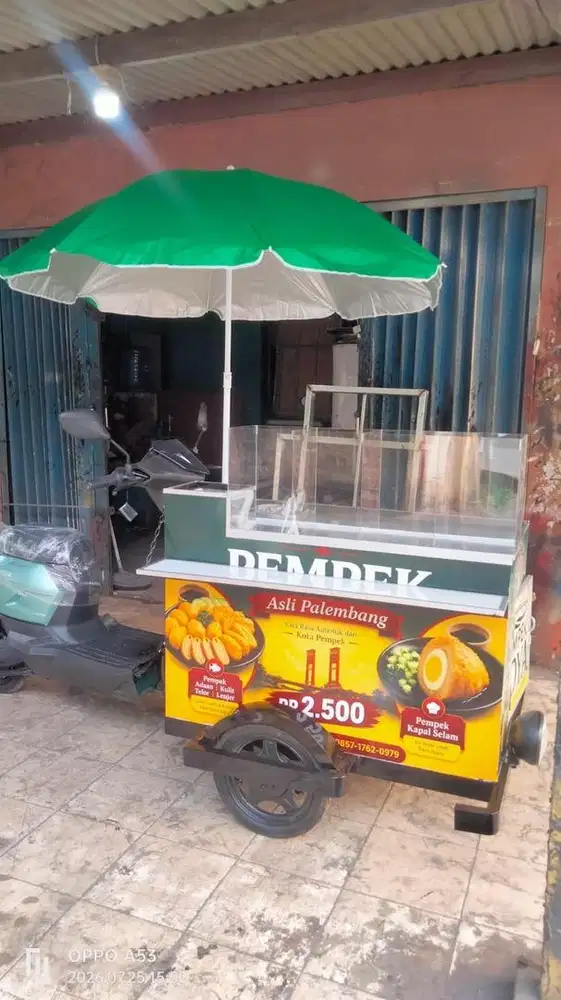DiJual gerobak motor listrik buat jualan keliling