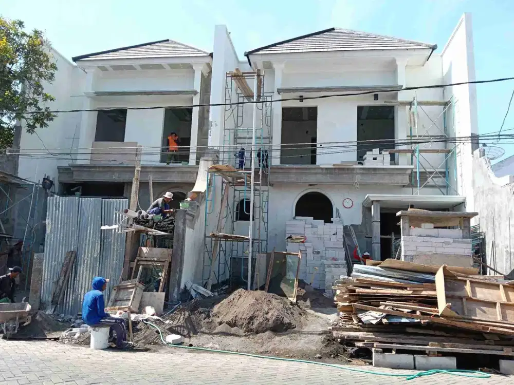 DIJUAL,RUMAH BARU GRESS,AKSES DEKAT MERR, MANYAR KERTOADI